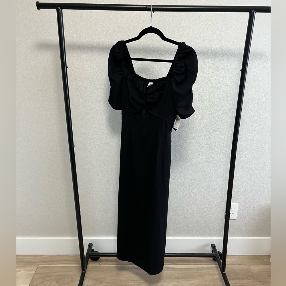 nordstrom black maxi dress